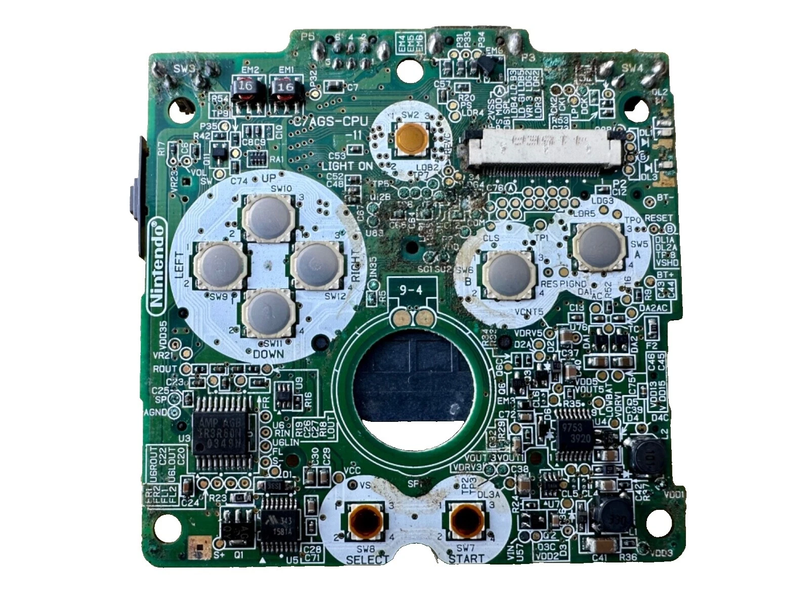 Las placas de Repuesto de videojuegos Nintendo