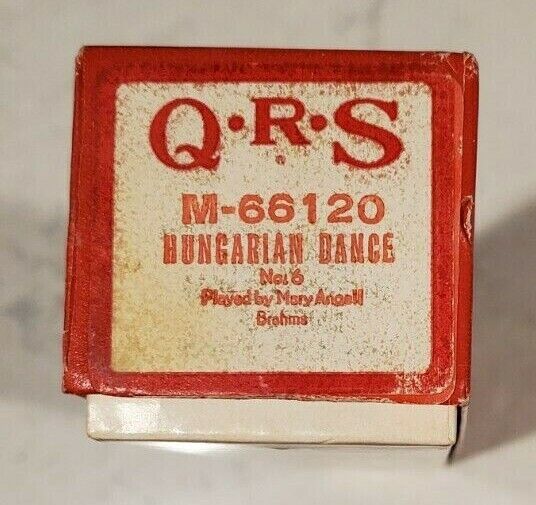 Vintage QRS Player Piano Roll ~ Hungarian Dance #M-66120