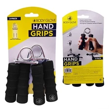 Body Glove 2-pack Foam Hand Grippers Grip Forearm Heavy Strength 