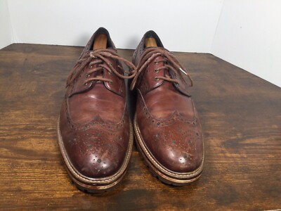Johnston & Murphy J&M 1850 Wingtips Men's Size 10.5 Shoes 20-4364