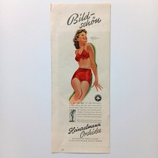 1940 Heinzelmann Bikini Badeanzug Swimsuit Mode, Werbeanzeige, Werbung, Reklame