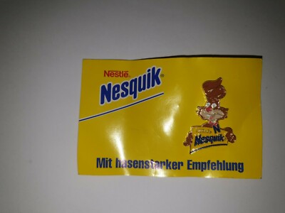 Pin Anstecknadel Nesquik Mit Hasenstarker Empfehlung