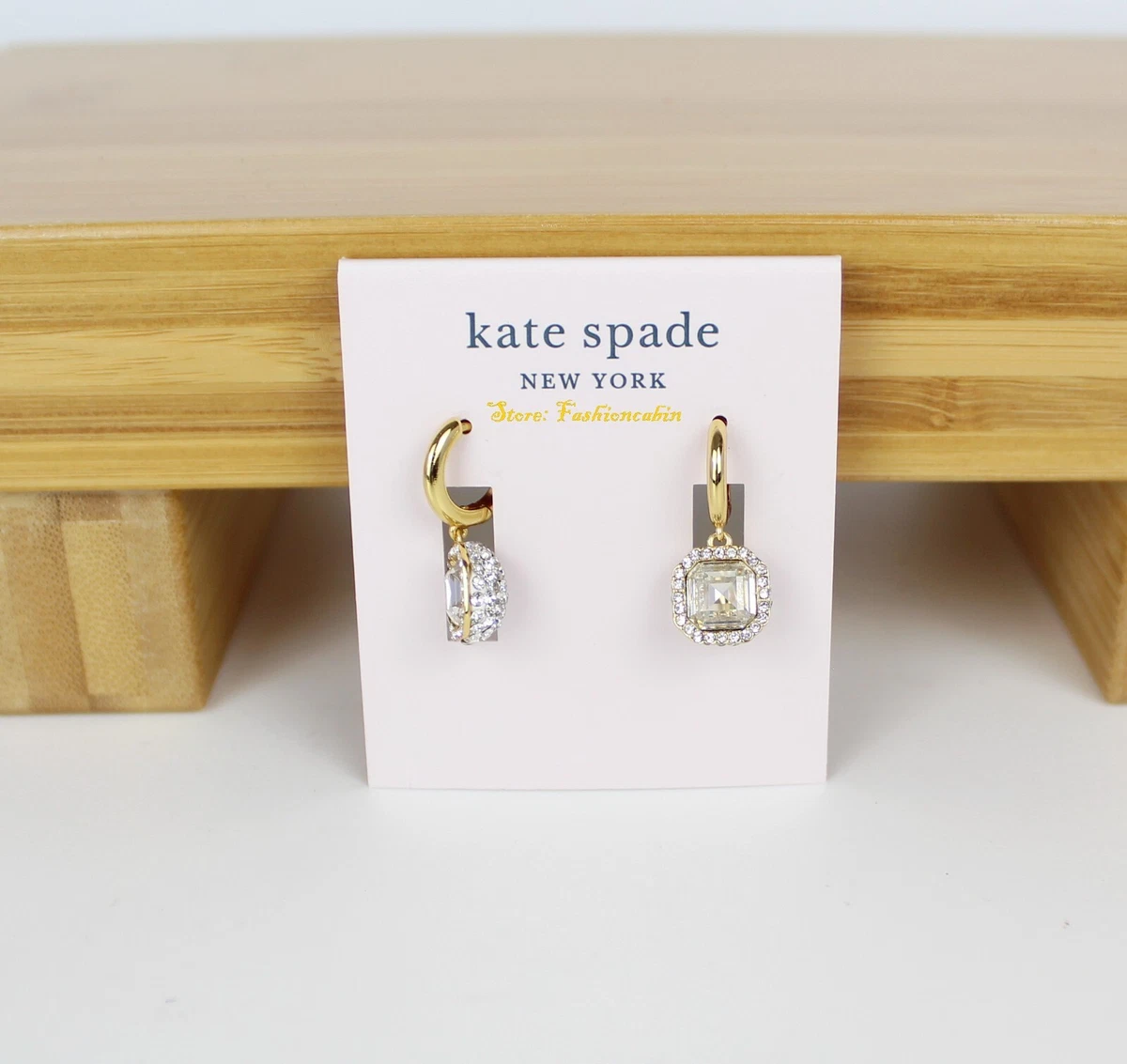 Brilliant statements pavé drop earrings outlet