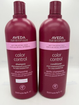 Aveda Color Control (LIGHT) Shampoo & Conditioner 33.8oz *NEW FAST SHIPPING*
