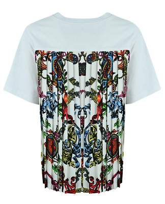 VERSACE JEANS COUTURE PATTERNED Barock Top Bluse Shirt Oversized T-shirt  L