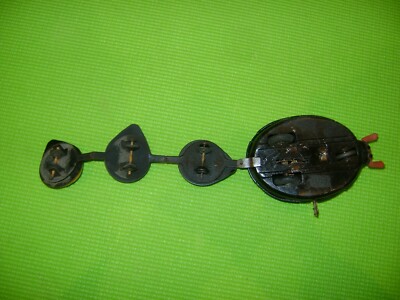 Ancien jouet en tôle mécanique à clé, famille coccinelle, Joustra 1036 Tôleémaillée