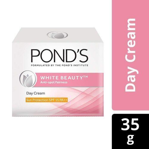 Pond's White Beauty Anti-spot Fairness Day Cream Sun Protection SPF 15 PA++ 35gm - Afbeelding 1 van 5