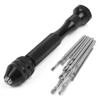 Mini Hand Drill Precision Pin Vise Woodworking Hand Drill 