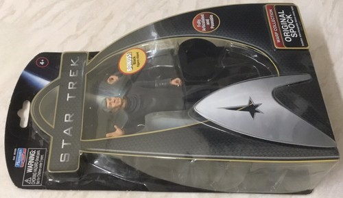 Star Trek Warp Collection Original Spock Figure 2008 Good Condition FREE POSTAGE - Picture 7 of 7
