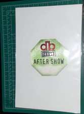 David  Bowie nine inch nails Outside Tour 1995-1996 After Show Pass.