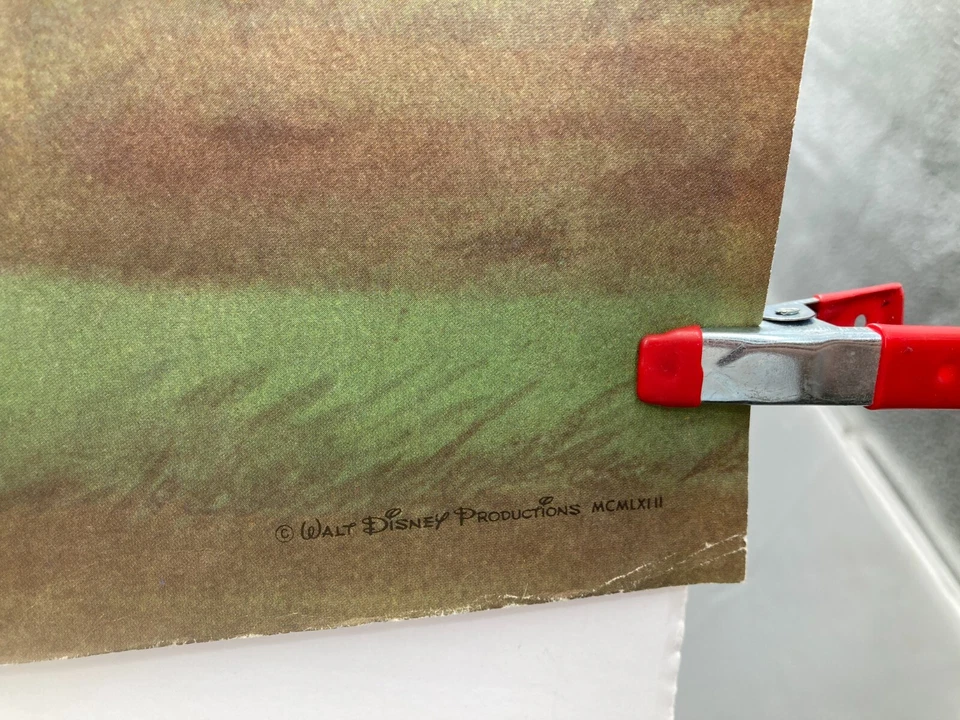 Cartel de la película Walt Disney 1963 Blancanieves siete enanitos de colección Good Friends All Foto 3 de 4