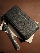 French Connection Woman Zip-Around Wristlet Wallet New.