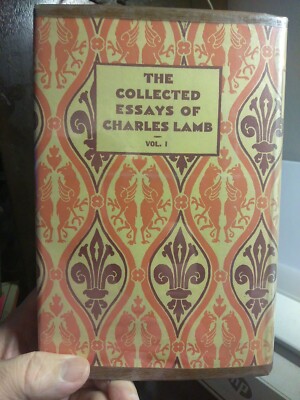 THE ESSAYS OF ELIA and last Essays of Elia, by Charles Lamb. 1929