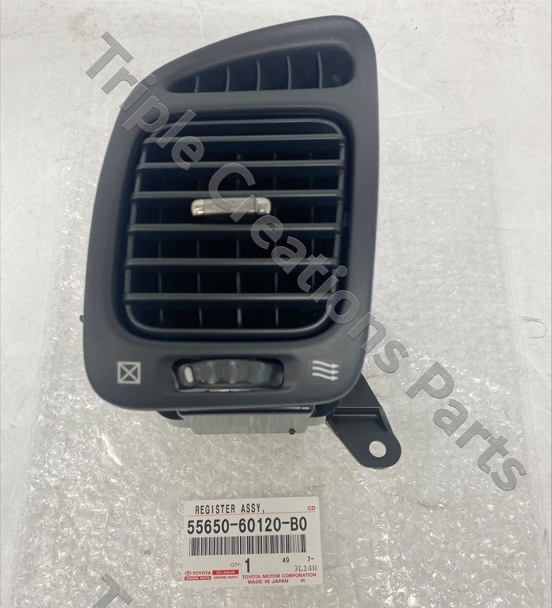 Toyota Genuine 55650-60120-B0 Register Assy Instrument Panel LH