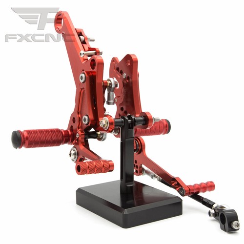 CNC Adjust Rearsets Footpegs For Ducati Carbon 2011-2018 Diavel 1200 2011-2015 - Picture 12 of 14