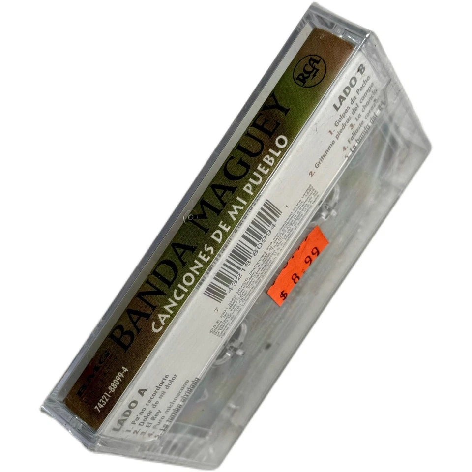 Nuevo BANDA MAGUEY Canciones De Mi Pueblo Cassette Tape Sellado Regional Mexican - Image 3 of 4