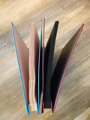 Scrapbooks By Deluxe Craft 1 Red, 1 Blue 14.25