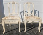 2 Ethan Allen French Country  Dining Room Side Chairs A