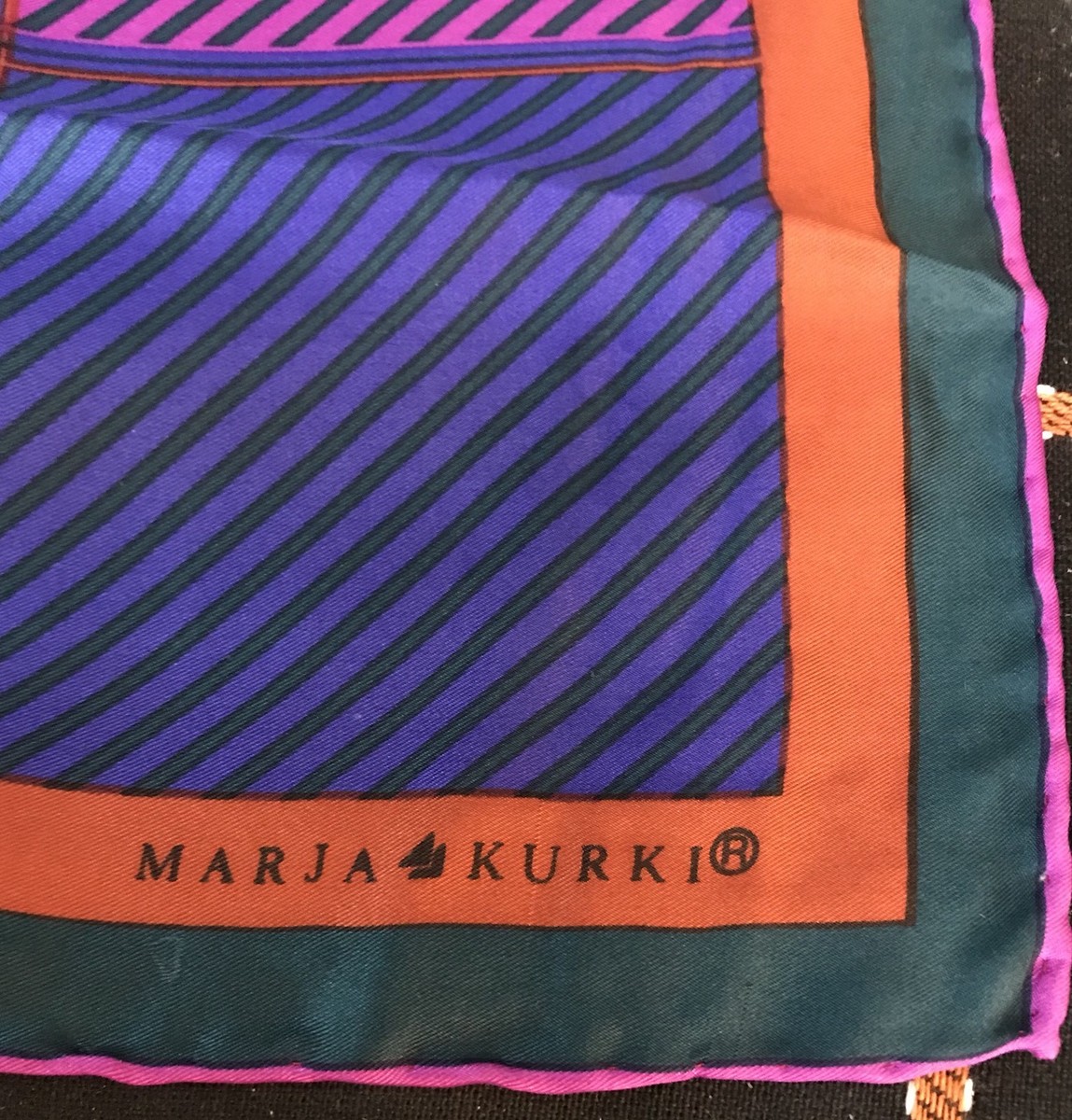 ☆新品【MARJA KURKI】シルクスカーフ Marja Kurki” Scarf | ラビット古着店