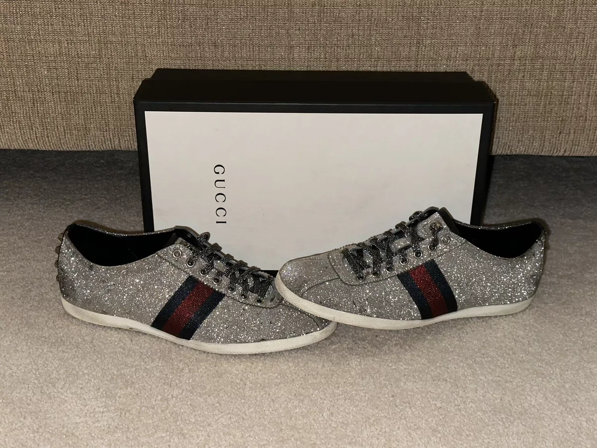 Sparkle deals gucci shoes