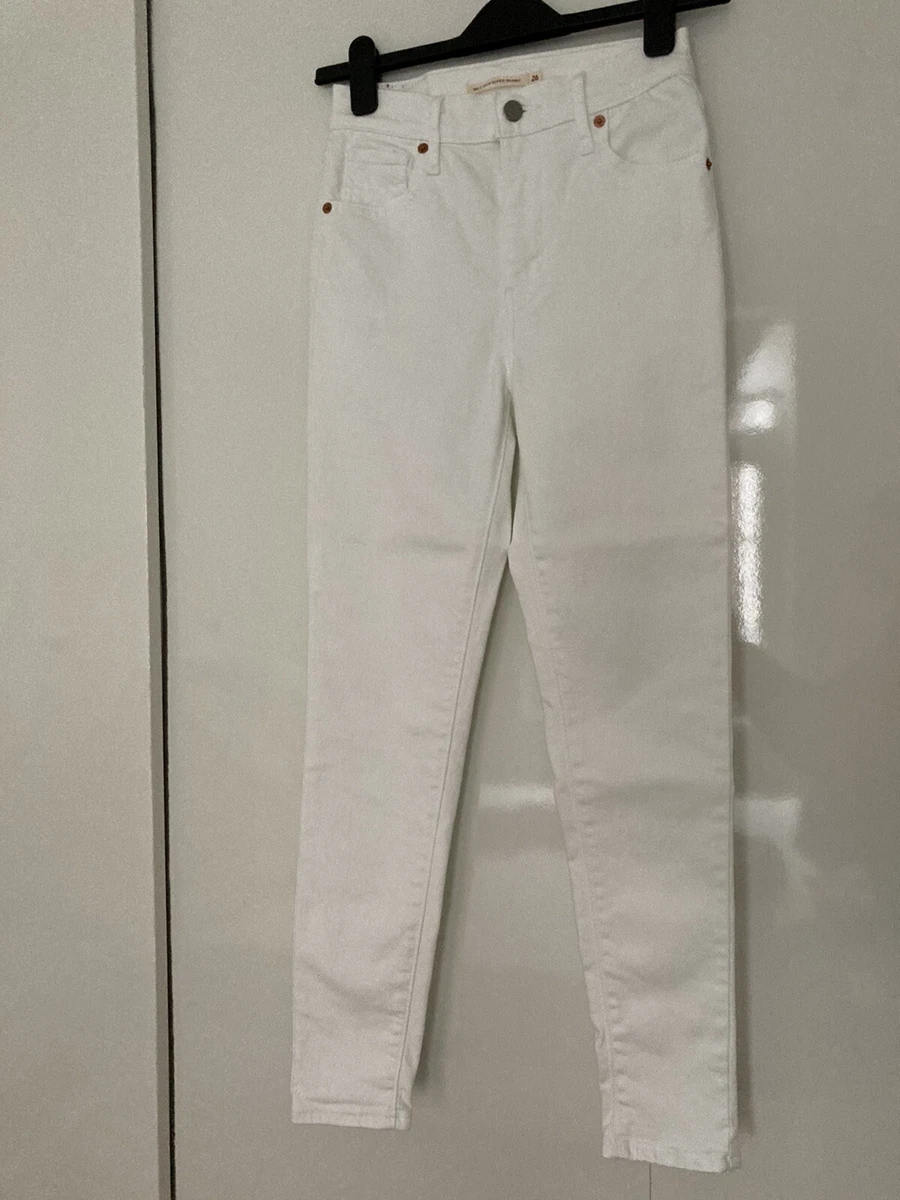 Levi white best sale jeans uk