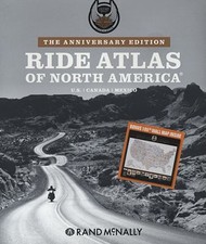 Rand Mcnally 2008 Harley Ride Atlas, USED-Good, Rand McNally