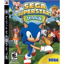 Sega Superstars Tennis PS3 (Sony PlayStation 3, 2008) Tested And Working