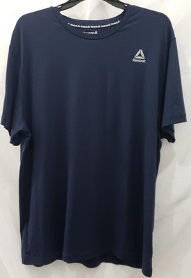 Reebok Men's Legacy Core Short Sleeve Tee Shirt, Navy Size 3XL