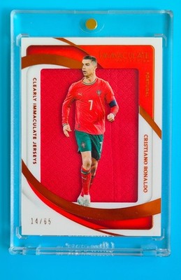 immaculate soccer クリスティアーノロナウド　10シリ 2024-25 Panini Immaculate Collection - Clearly Immaculate Jerseys