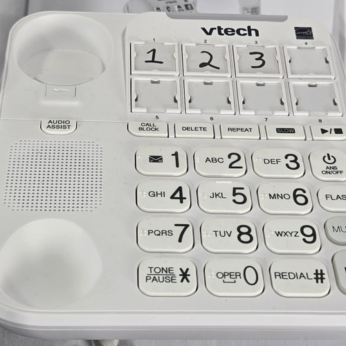 Teléfono Senior VTech SN5147 Amplificado Botones Grandes Pantalla Grande Sistema de Respuesta Automática - Imagen 4 de 10