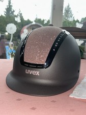 Uvex Reithelm Rosa Glitzer Swarovski S