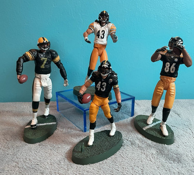 NFL Re-Play Pittsburgh Steelers Roethlisberger Ward Polamalu Made Gracelyn 2007