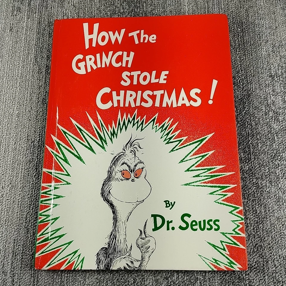 Christmas Childrens 4 Book Lot Night Before Grinch Snow Ten Little Elves Seuss Foto 2 de 4