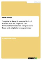 Daniel Kneipp | EuropäIsche Zentralbank Und Federal Reserve Bank Im...