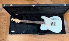2021 Fender American Performer Telecaster Rosewood Fingerboard Satin Sonic Blue