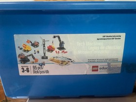 Duplo LEGO Education Construction 45002 work trucks vehicles retired Toolo screw