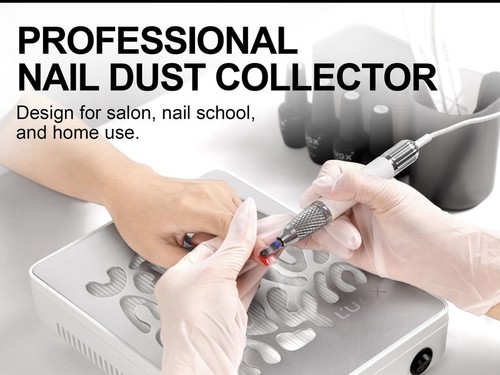 L'UGX Nagelstaubabscheider, Profi Staubabscheider Nail Tech, Leistungsstarke Du... - Bild 5 von 10