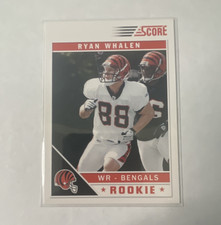 Panini 2011 Score Ryan Whalen #386 Cincinnati Bengals NFL Football Rookie Card. rookie card picture