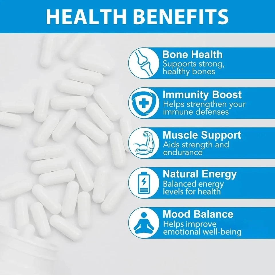 BPC - 157 Peptide Capsules 1000Mcg - Supports Muscle Growth, Tissue Repair, Incr - image 3 of 4