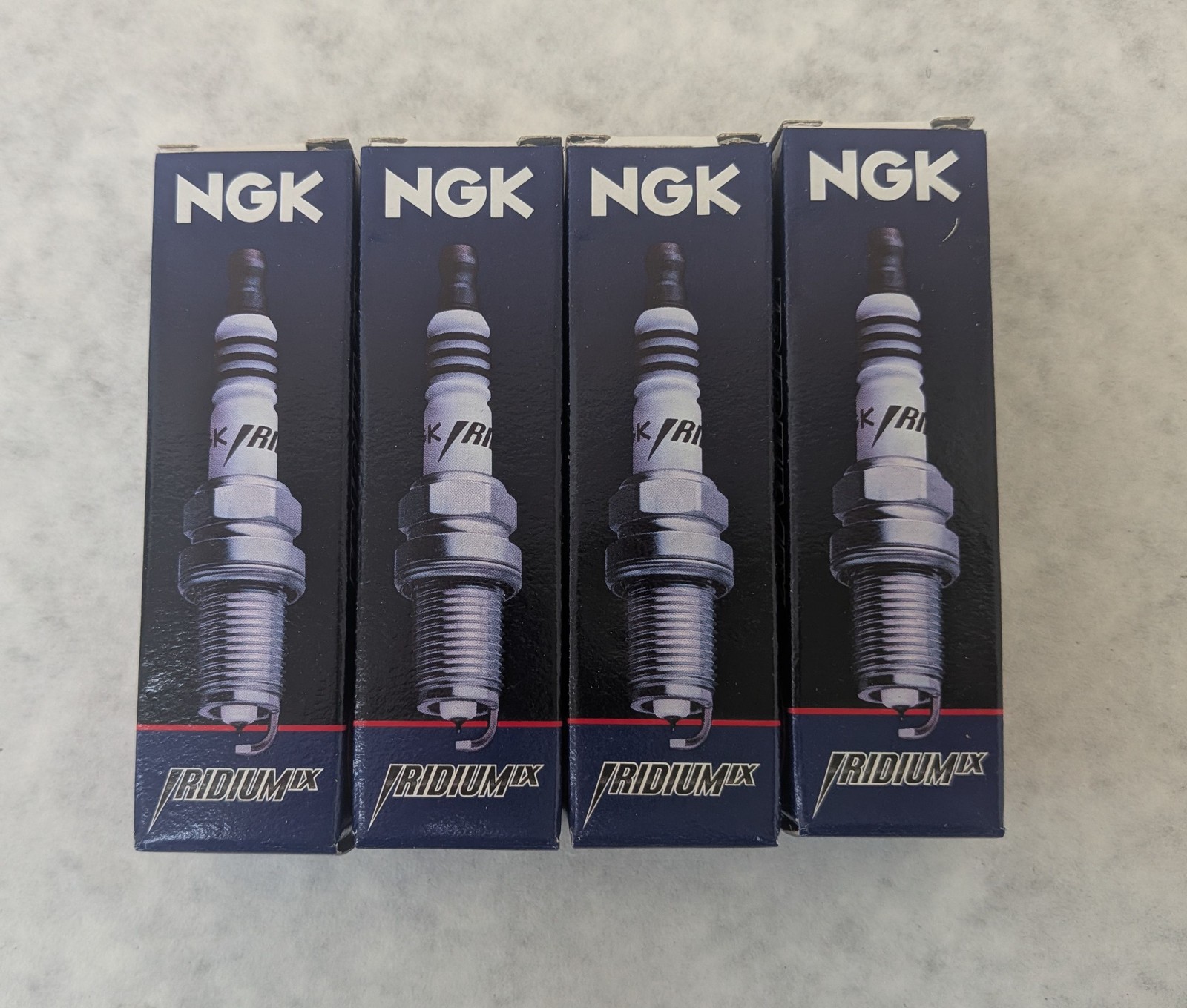 Pack of 4 NGK BKR5EIX-11 5464 Iridium IX Spark Plugs 
