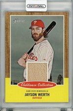 2011 Topps Heritage Jayson Werth Game Used Memorabilia
