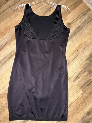 Maidenform Flexees WYOB Slip W1269, Black Size 3XL Full Slip Style NWOT