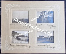 4 RARE FOTOGRAFIE WWI ISONZO REDIPUGLIA TRINCEE TRINCEA FORTIFICAZIONI 1916 