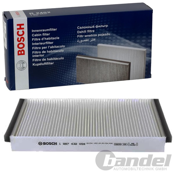 Bosch Filter Innenraumluft FüR Fiat Multipla 186 1.6-1.9 JTD 115 GPL Bipower-image