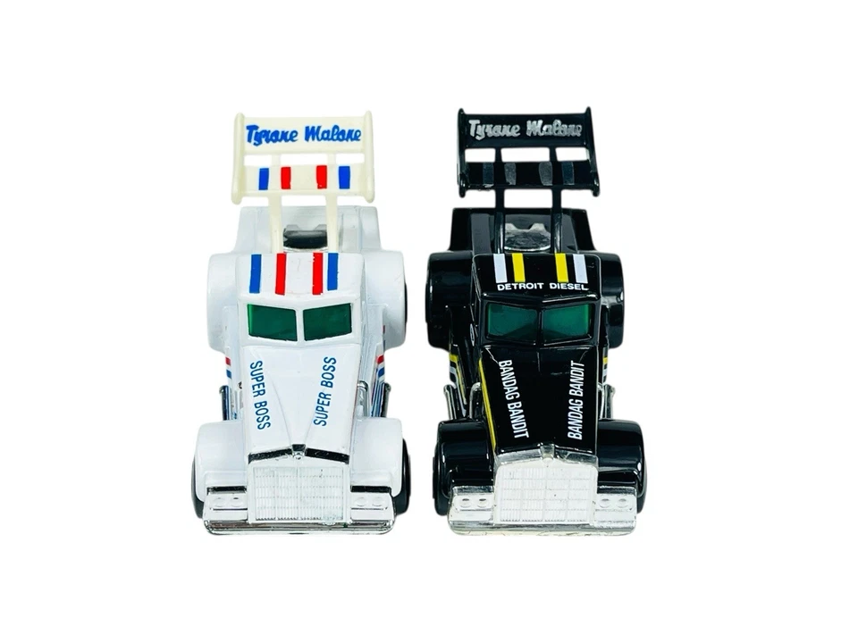 Matchbox Superfast Tyrone Malone Boss and Bandit Trucks w/Yellow Boxes - Image 2 of 4