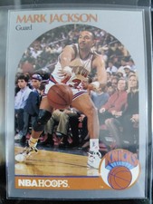 1990-91 NBA Hoops 100 Superstars Mark Jackson #66 Knicks 