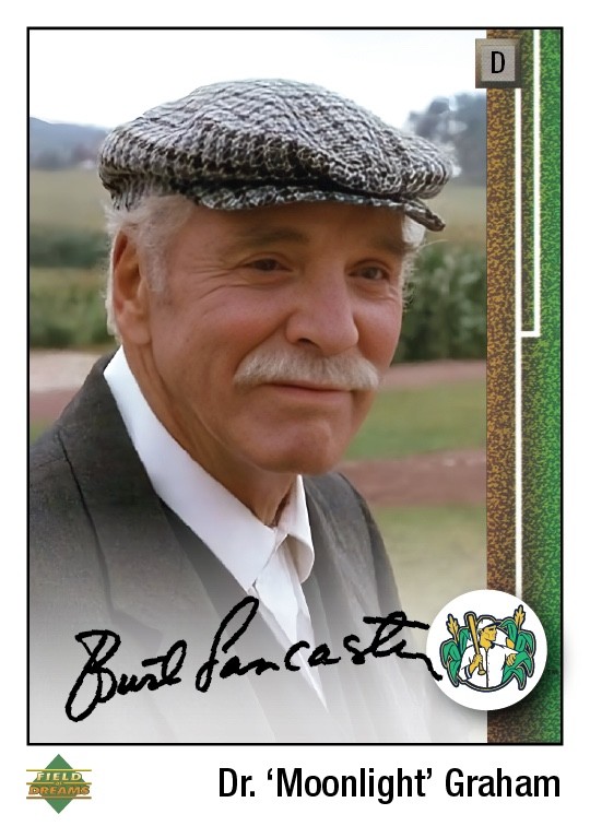 1989 » Dr. Moonlight Graham » Field of Dreams Custom Tribute Card Y3K* 10 GEM MT