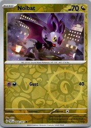 Noibat 068/091 Paldean Fates Reverse Holo Common