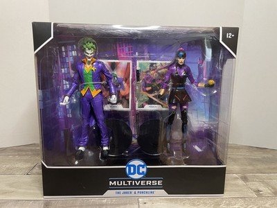 McFarlane DC Multiverse The Joker and Punchline 7 Inch Action Figure 2-Pack