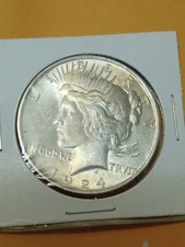 1924 Silver Peace Dollar
